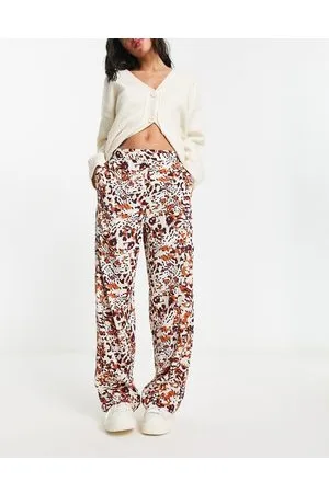 Pieces Sascha printed trouser co-ord