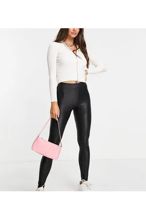 New Look Wet look legging in