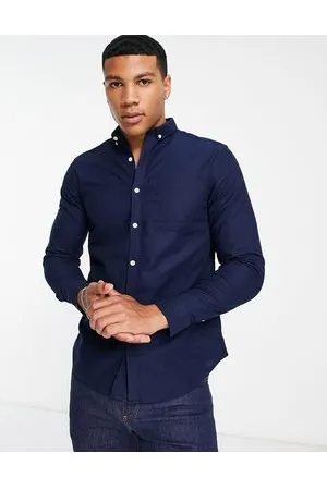 New Look Long sleeve oxford shirt in