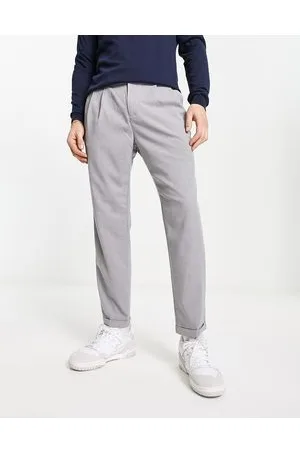 New Look Double pleat front trousers in