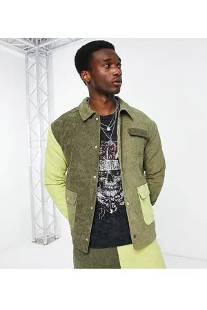 Reclaimed Patchwork jacket in cord
