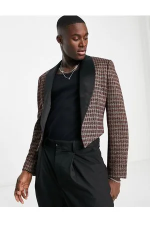 ASOS Cropped bolero blazer with satin lapel