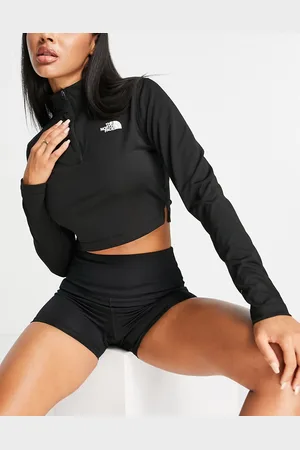 The North Face Training cropped long sleeve performance t-shirt in