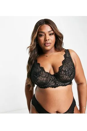 ASOS ASOS DESIGN Curve Sienna lace high apex underwired bra in