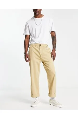 Fiorucci Icon straight leg trousers in light