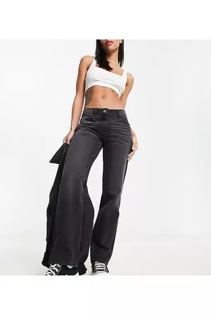 COLLUSION X005 straight leg jeans in washed