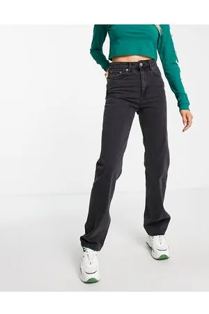 Weekday Voyage straight leg high waisted jeans in vintage