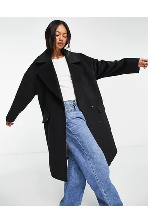 Gianni Feraud Stella oversized slouchy coat in