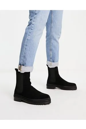 WALK LONDON Astoria chelsea boots in suede