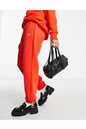 Nike Mini Swoosh oversized joggers in