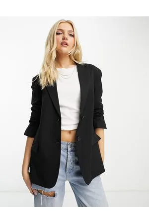 Monki Oversized dad blazer in