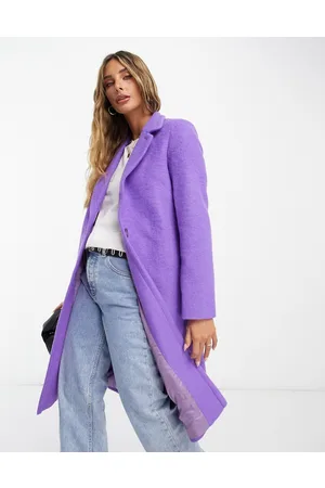 Helene Berman Classic wool blend college coat in