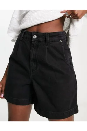 MANGO Denim shorts in