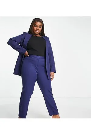 Unique 21 Plus high waisted tailored trousers coord in