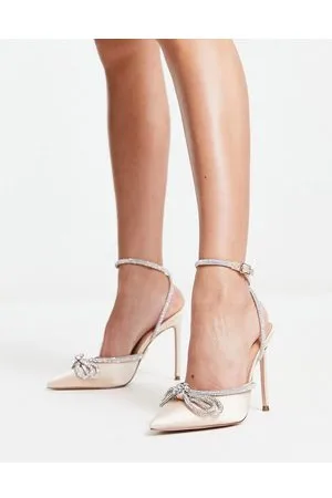 Steve Madden Viable heeled shoes in blush satin