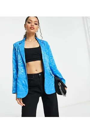 Y.A.S Tailored devore satin co-ord blazer