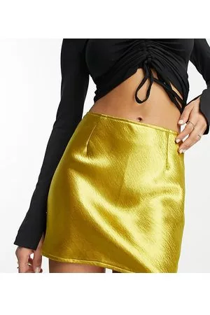 Public Desire Dame Miniskjørt - X Paris Artiste Exclusive satin mini skirt in