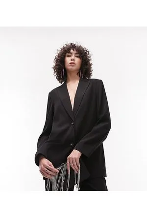 Topshop Tailored relaxed slouch blazer in
