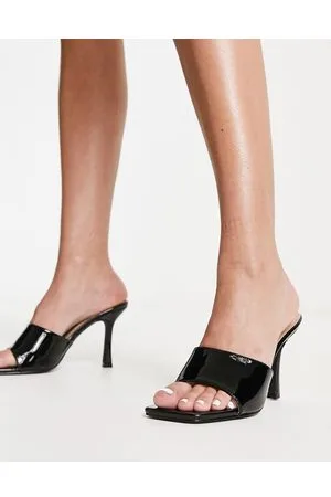 Raid Briya heeled mules in patent