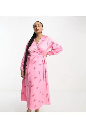Never Fully Dressed Long sleeve lobster midaxi dress