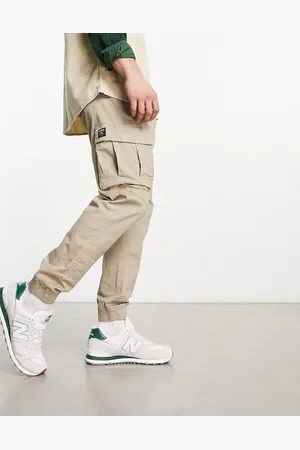Pull&Bear Cargo pocket trouser in beige