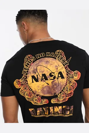 Alpha Industries NASA Davinci back print t-shirt in