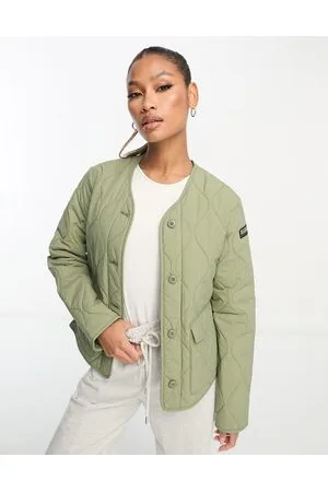 Napapijri Weather quilted liner jacket in khaki