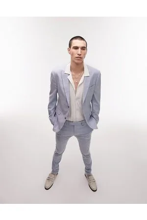 Topman Super skinny suit trousers in