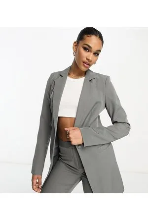 Unique21 Tall Longline blazer coord in