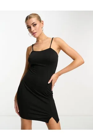 Flounce London Bodycon strappy dress in