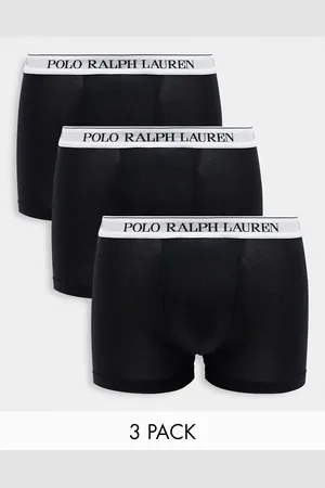 Ralph Lauren 3 pack trunks in with waistband logo