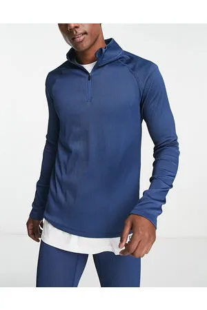HIIT Rib long sleeve 1/4 zip