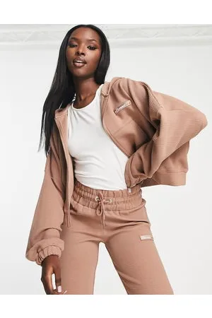 Ellesse Campenelle cropped hoodie in