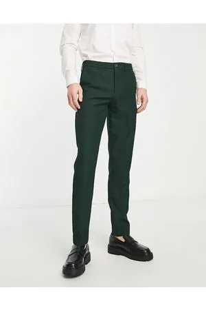 Only & Sons Slim fit suit trouser in dark
