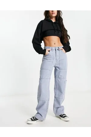Signature Utility straight leg jean in light wash