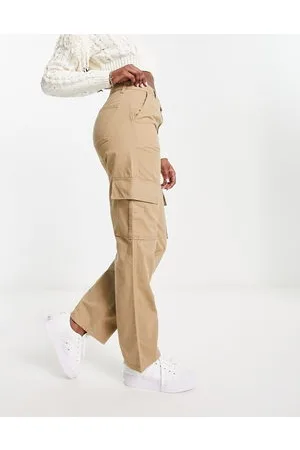 New Look Slim cargo trouser in camel