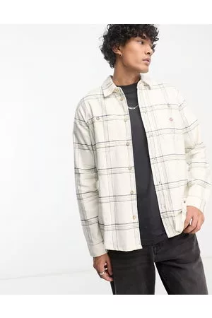 Dickies Warrenton check shirt in off