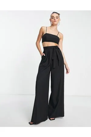 ASOS Tailored 2 in 1 cut out jumpsuit with belt in