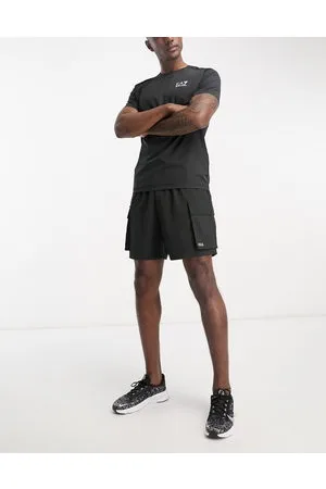 EA7 Emporio Armani active t-shirt and short set in