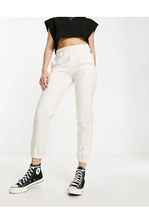 Converse City joggers with patch in ecru