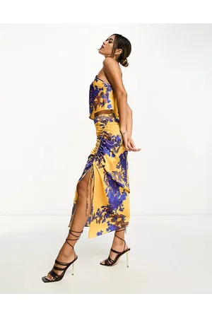 AllSaints Carla Venetia co-ord midi skirt in