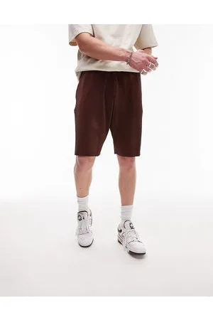 Topman Oversized plisse short in