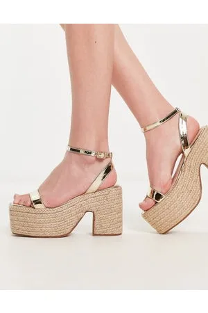 Raid Remington platform espadrilles in