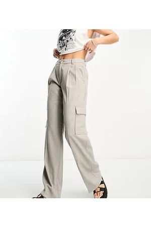 Object Tailored cargo trousers in melange