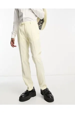 Twisted Tailor Buscot suit trousers in off