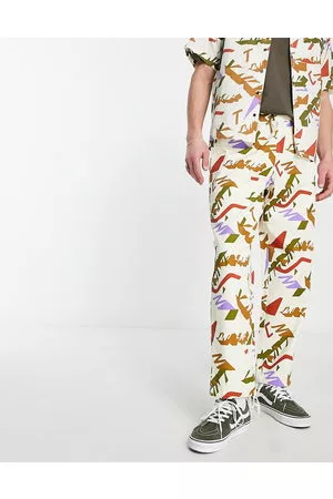 Santa Cruz Sett - Classic label unisex co-ord trousers in with all over logo print