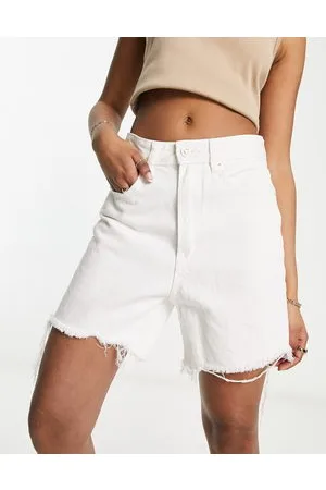 Stradivarius Longline denim short in
