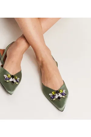 ASOS Lyrical embellished slingback ballet in