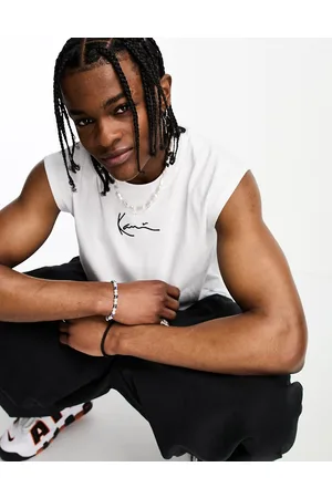 Karl Kani Small signature essential sleeveless t-shirt in