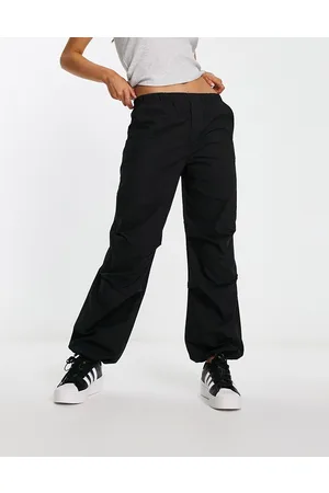 New Look Pull on parachute trousers in